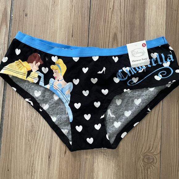 Disney Other - Disney Cinderella Underwear - Black and White